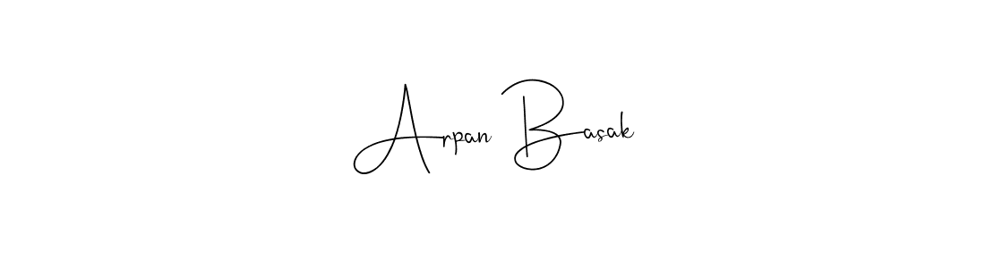 How to make Arpan Basak signature? Andilay-7BmLP is a professional autograph style. Create handwritten signature for Arpan Basak name. Arpan Basak signature style 4 images and pictures png