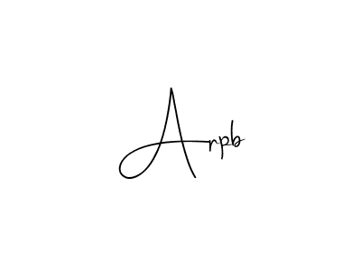Also You can easily find your signature by using the search form. We will create Arpb name handwritten signature images for you free of cost using Andilay-7BmLP sign style. Arpb signature style 4 images and pictures png