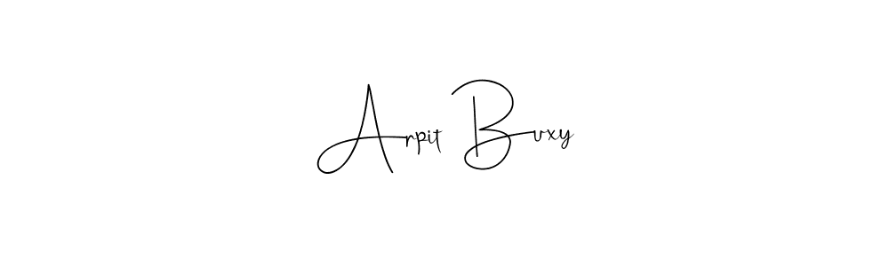 Make a beautiful signature design for name Arpit Buxy. Use this online signature maker to create a handwritten signature for free. Arpit Buxy signature style 4 images and pictures png