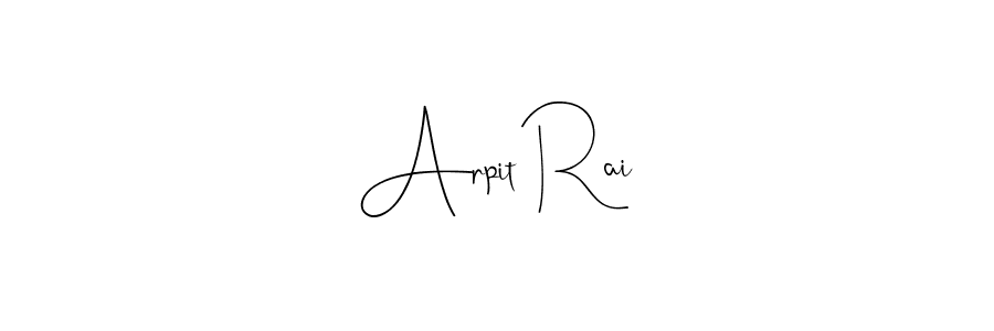 Also You can easily find your signature by using the search form. We will create Arpit Rai name handwritten signature images for you free of cost using Andilay-7BmLP sign style. Arpit Rai signature style 4 images and pictures png