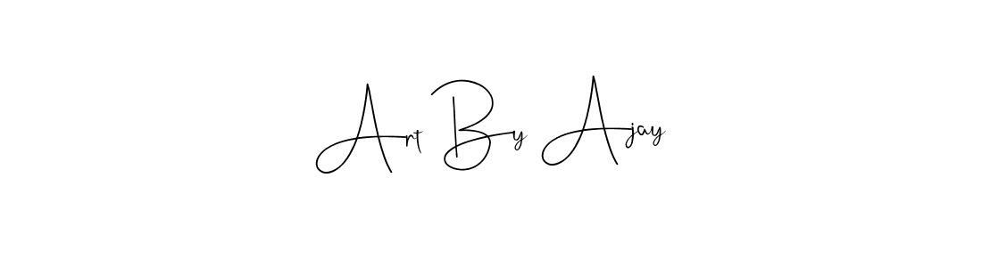 You should practise on your own different ways (Andilay-7BmLP) to write your name (Art By Ajay) in signature. don't let someone else do it for you. Art By Ajay signature style 4 images and pictures png