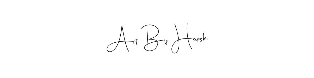 Also we have Art By Harsh name is the best signature style. Create professional handwritten signature collection using Andilay-7BmLP autograph style. Art By Harsh signature style 4 images and pictures png