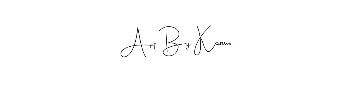 Make a beautiful signature design for name Art By Kanav. Use this online signature maker to create a handwritten signature for free. Art By Kanav signature style 4 images and pictures png