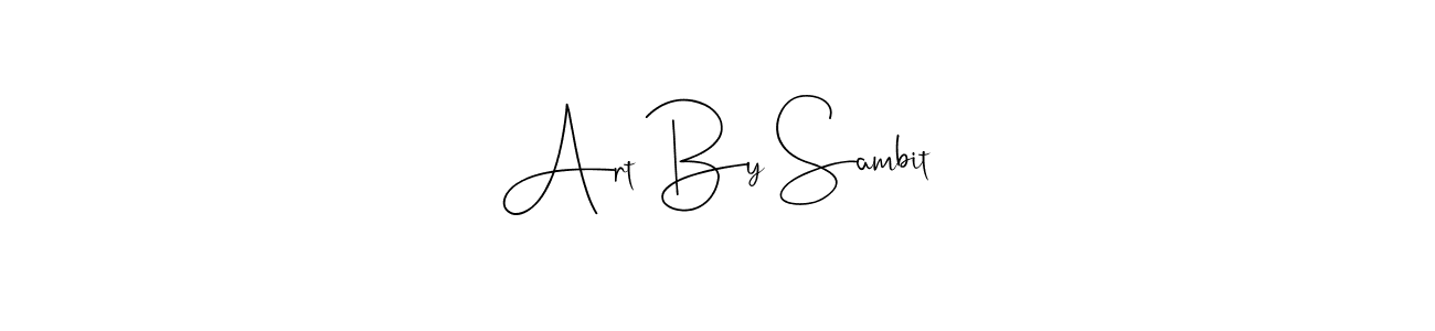 You can use this online signature creator to create a handwritten signature for the name Art By Sambit. This is the best online autograph maker. Art By Sambit signature style 4 images and pictures png