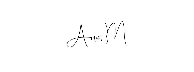 The best way (Andilay-7BmLP) to make a short signature is to pick only two or three words in your name. The name Artist M include a total of six letters. For converting this name. Artist M signature style 4 images and pictures png
