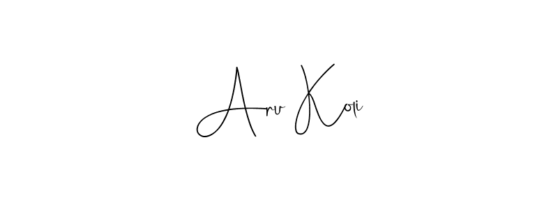 See photos of Aru Koli official signature by Spectra . Check more albums & portfolios. Read reviews & check more about Andilay-7BmLP font. Aru Koli signature style 4 images and pictures png
