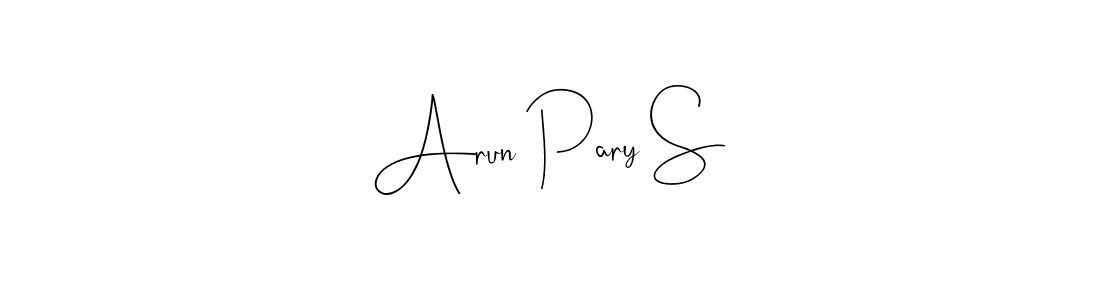 How to Draw Arun Pary S signature style? Andilay-7BmLP is a latest design signature styles for name Arun Pary S. Arun Pary S signature style 4 images and pictures png