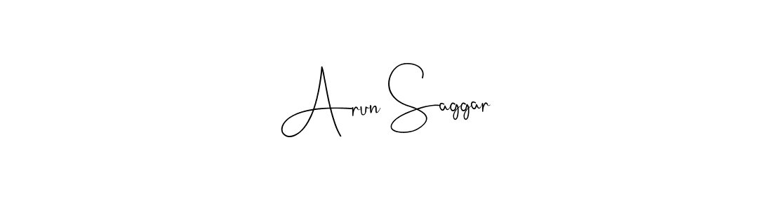 Here are the top 10 professional signature styles for the name Arun Saggar. These are the best autograph styles you can use for your name. Arun Saggar signature style 4 images and pictures png