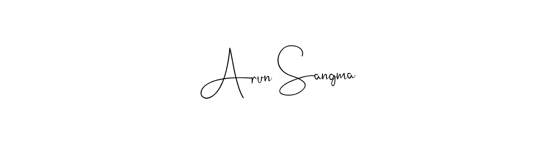 How to Draw Arun Sangma signature style? Andilay-7BmLP is a latest design signature styles for name Arun Sangma. Arun Sangma signature style 4 images and pictures png