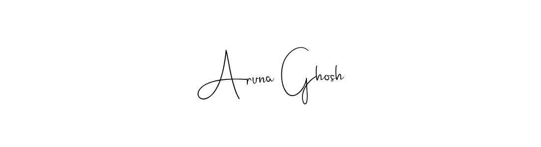 You can use this online signature creator to create a handwritten signature for the name Aruna Ghosh. This is the best online autograph maker. Aruna Ghosh signature style 4 images and pictures png