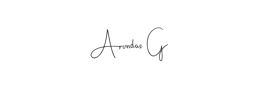 You can use this online signature creator to create a handwritten signature for the name Arundas G. This is the best online autograph maker. Arundas G signature style 4 images and pictures png