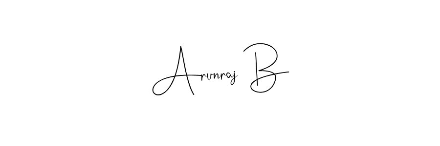 Once you've used our free online signature maker to create your best signature Andilay-7BmLP style, it's time to enjoy all of the benefits that Arunraj B name signing documents. Arunraj B signature style 4 images and pictures png
