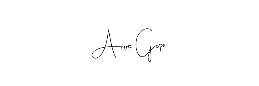 You can use this online signature creator to create a handwritten signature for the name Arup Gope. This is the best online autograph maker. Arup Gope signature style 4 images and pictures png