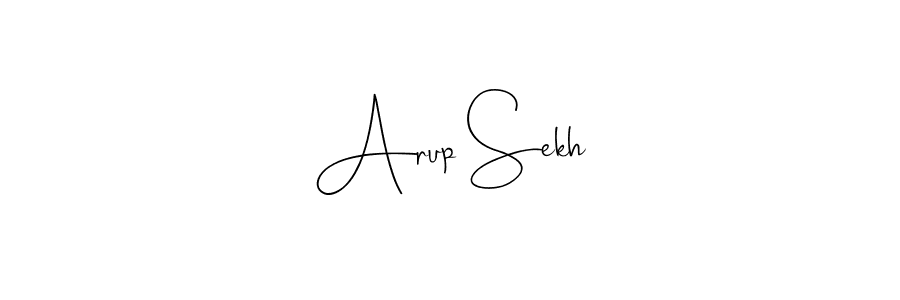 Design your own signature with our free online signature maker. With this signature software, you can create a handwritten (Andilay-7BmLP) signature for name Arup Sekh. Arup Sekh signature style 4 images and pictures png
