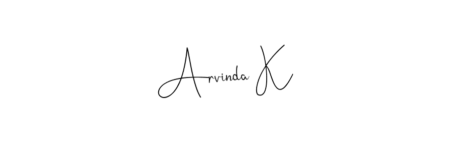 Once you've used our free online signature maker to create your best signature Andilay-7BmLP style, it's time to enjoy all of the benefits that Arvinda K name signing documents. Arvinda K signature style 4 images and pictures png