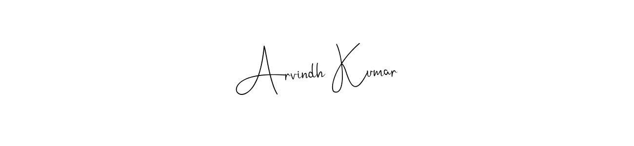 Make a short Arvindh Kumar signature style. Manage your documents anywhere anytime using Andilay-7BmLP. Create and add eSignatures, submit forms, share and send files easily. Arvindh Kumar signature style 4 images and pictures png