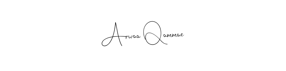 How to Draw Arwaa Qammae signature style? Andilay-7BmLP is a latest design signature styles for name Arwaa Qammae. Arwaa Qammae signature style 4 images and pictures png