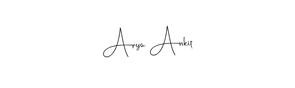 Make a short Arya Ankit signature style. Manage your documents anywhere anytime using Andilay-7BmLP. Create and add eSignatures, submit forms, share and send files easily. Arya Ankit signature style 4 images and pictures png