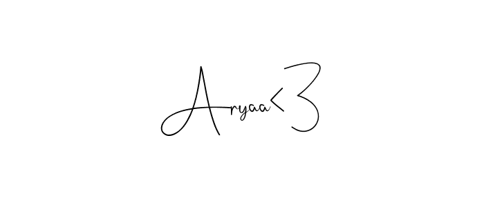 Check out images of Autograph of Aryaa<3 name. Actor Aryaa<3 Signature Style. Andilay-7BmLP is a professional sign style online. Aryaa<3 signature style 4 images and pictures png