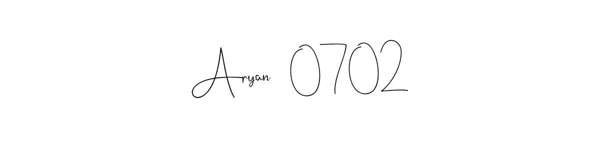 How to make Aryan   0702 signature? Andilay-7BmLP is a professional autograph style. Create handwritten signature for Aryan   0702 name. Aryan   0702 signature style 4 images and pictures png