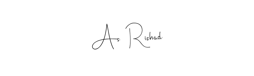 Here are the top 10 professional signature styles for the name As  Rishad. These are the best autograph styles you can use for your name. As  Rishad signature style 4 images and pictures png