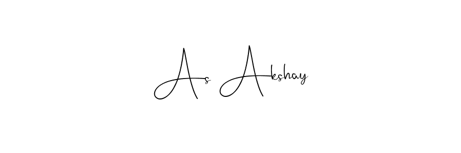 Also we have As Akshay name is the best signature style. Create professional handwritten signature collection using Andilay-7BmLP autograph style. As Akshay signature style 4 images and pictures png