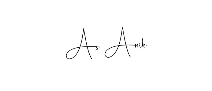 Check out images of Autograph of As Anik name. Actor As Anik Signature Style. Andilay-7BmLP is a professional sign style online. As Anik signature style 4 images and pictures png