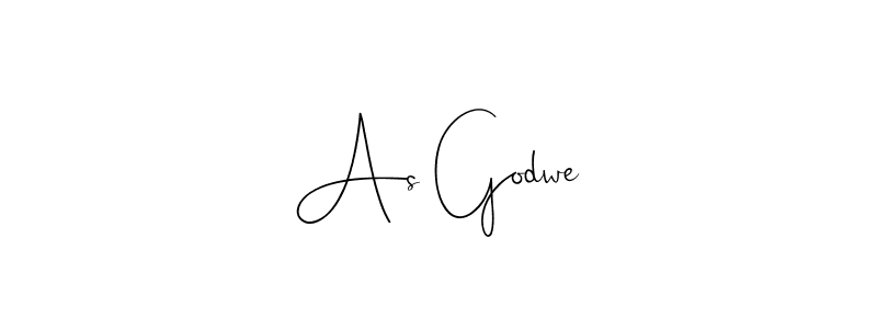 Create a beautiful signature design for name As Godwe. With this signature (Andilay-7BmLP) fonts, you can make a handwritten signature for free. As Godwe signature style 4 images and pictures png