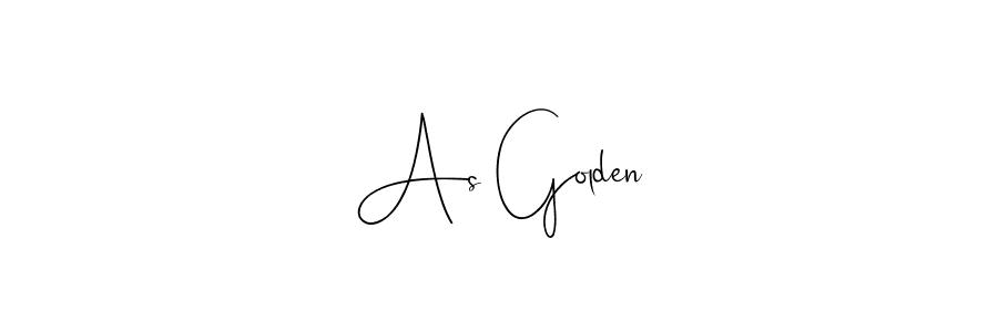 Design your own signature with our free online signature maker. With this signature software, you can create a handwritten (Andilay-7BmLP) signature for name As Golden. As Golden signature style 4 images and pictures png
