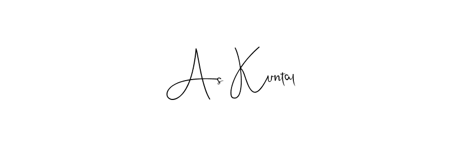 Make a beautiful signature design for name As Kuntal. Use this online signature maker to create a handwritten signature for free. As Kuntal signature style 4 images and pictures png