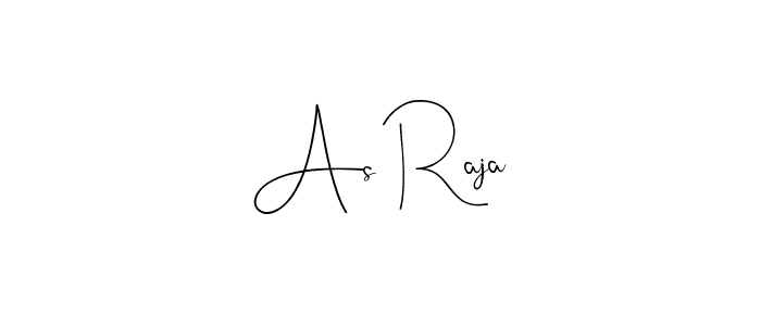 You should practise on your own different ways (Andilay-7BmLP) to write your name (As Raja) in signature. don't let someone else do it for you. As Raja signature style 4 images and pictures png