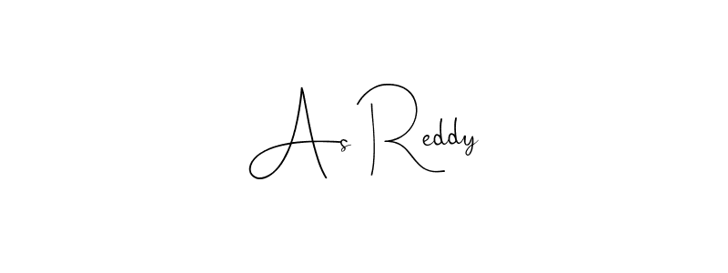 Design your own signature with our free online signature maker. With this signature software, you can create a handwritten (Andilay-7BmLP) signature for name As Reddy. As Reddy signature style 4 images and pictures png