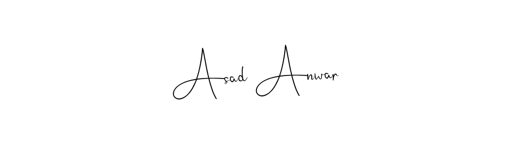 You can use this online signature creator to create a handwritten signature for the name Asad Anwar. This is the best online autograph maker. Asad Anwar signature style 4 images and pictures png