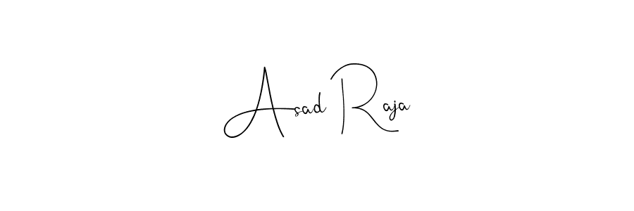 Also we have Asad Raja name is the best signature style. Create professional handwritten signature collection using Andilay-7BmLP autograph style. Asad Raja signature style 4 images and pictures png