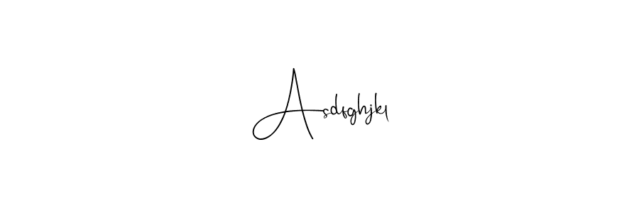 How to make Asdfghjkl name signature. Use Andilay-7BmLP style for creating short signs online. This is the latest handwritten sign. Asdfghjkl signature style 4 images and pictures png