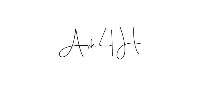 It looks lik you need a new signature style for name Ash 4 H. Design unique handwritten (Andilay-7BmLP) signature with our free signature maker in just a few clicks. Ash 4 H signature style 4 images and pictures png