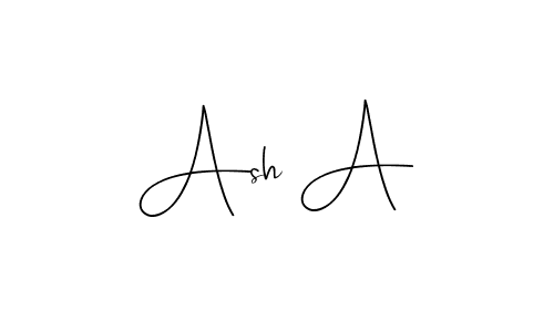 Best and Professional Signature Style for Ash A. Andilay-7BmLP Best Signature Style Collection. Ash A signature style 4 images and pictures png