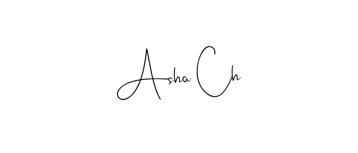 Here are the top 10 professional signature styles for the name Asha Ch. These are the best autograph styles you can use for your name. Asha Ch signature style 4 images and pictures png