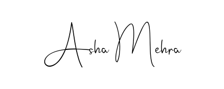 Make a short Asha Mehra signature style. Manage your documents anywhere anytime using Andilay-7BmLP. Create and add eSignatures, submit forms, share and send files easily. Asha Mehra signature style 4 images and pictures png