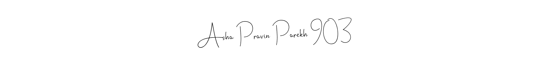 Use a signature maker to create a handwritten signature online. With this signature software, you can design (Andilay-7BmLP) your own signature for name Asha Pravin Parekh 903. Asha Pravin Parekh 903 signature style 4 images and pictures png
