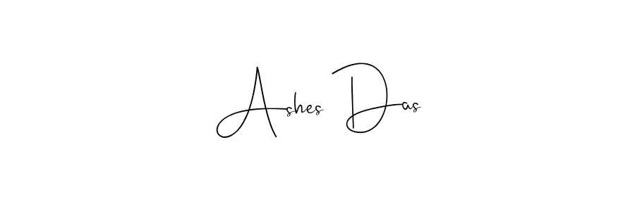 Design your own signature with our free online signature maker. With this signature software, you can create a handwritten (Andilay-7BmLP) signature for name Ashes Das. Ashes Das signature style 4 images and pictures png