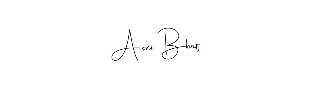 It looks lik you need a new signature style for name Ashi Bhatt. Design unique handwritten (Andilay-7BmLP) signature with our free signature maker in just a few clicks. Ashi Bhatt signature style 4 images and pictures png