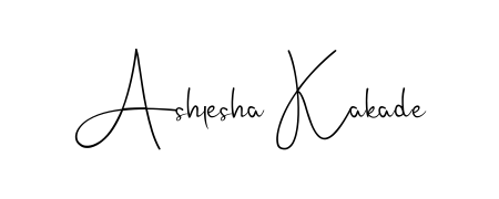 Style your name Ashlesha Kakade with confidence using Andilay-7BmLP signature design. Simple, elegant, and ready for immediate document use. Ashlesha Kakade signature style 4 images and pictures png