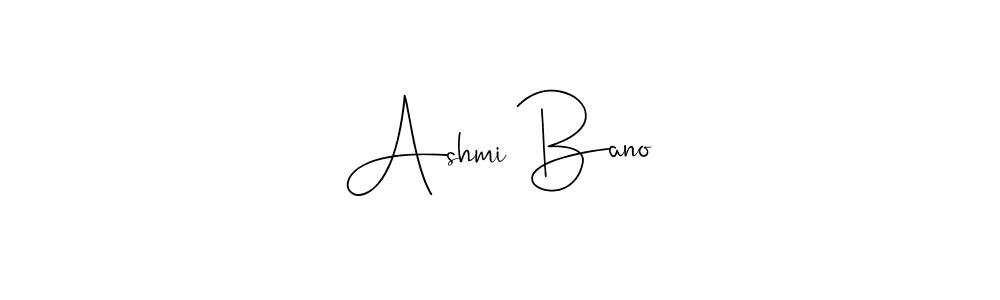 The best way (Andilay-7BmLP) to make a short signature is to pick only two or three words in your name. The name Ashmi Bano include a total of six letters. For converting this name. Ashmi Bano signature style 4 images and pictures png