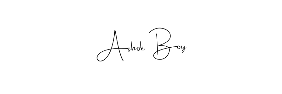 Also we have Ashok Boy name is the best signature style. Create professional handwritten signature collection using Andilay-7BmLP autograph style. Ashok Boy signature style 4 images and pictures png