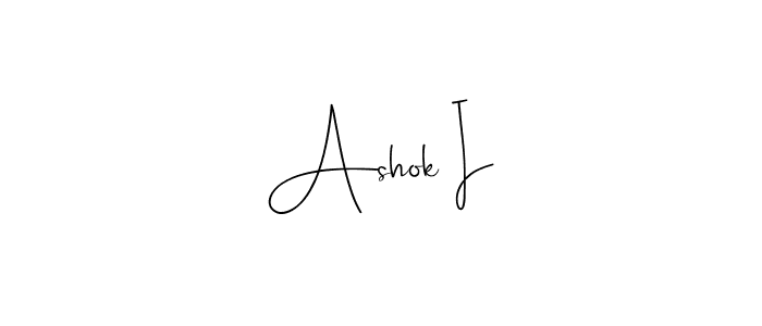 The best way (Andilay-7BmLP) to make a short signature is to pick only two or three words in your name. The name Ashok I include a total of six letters. For converting this name. Ashok I signature style 4 images and pictures png