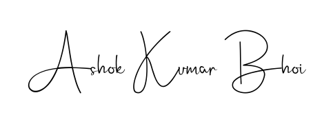 Create an unforgettable impression when signing with Ashok Kumar Bhoi name styled in Andilay-7BmLP typography. 100% free online generator. Ashok Kumar Bhoi signature style 4 images and pictures png