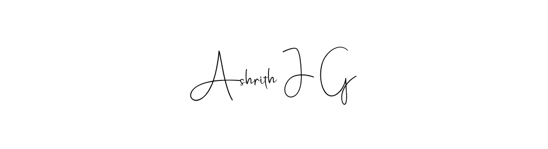 See photos of Ashrith J G official signature by Spectra . Check more albums & portfolios. Read reviews & check more about Andilay-7BmLP font. Ashrith J G signature style 4 images and pictures png