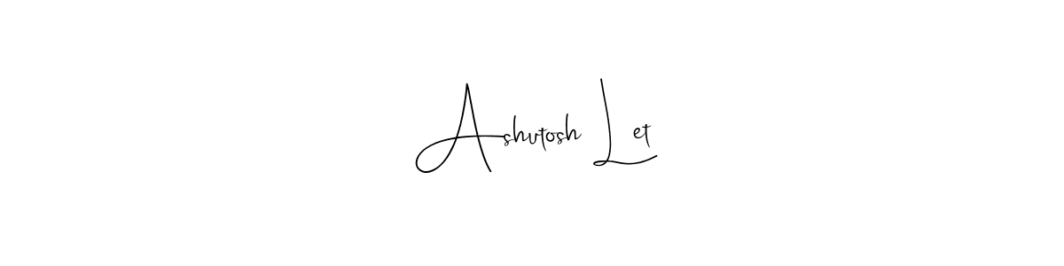 Once you've used our free online signature maker to create your best signature Andilay-7BmLP style, it's time to enjoy all of the benefits that Ashutosh Let name signing documents. Ashutosh Let signature style 4 images and pictures png