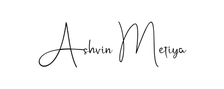 Also You can easily find your signature by using the search form. We will create Ashvin Metiya name handwritten signature images for you free of cost using Andilay-7BmLP sign style. Ashvin Metiya signature style 4 images and pictures png